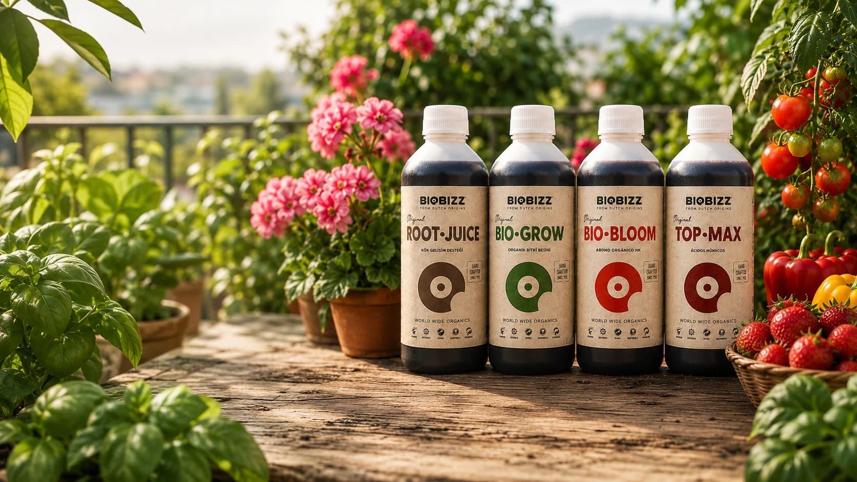 Biobizz Root·Juice, Bio·Grow, Bio·Bloom ve Top·Max: Organik Bitki Beslemede Bilmeniz Gerekenler